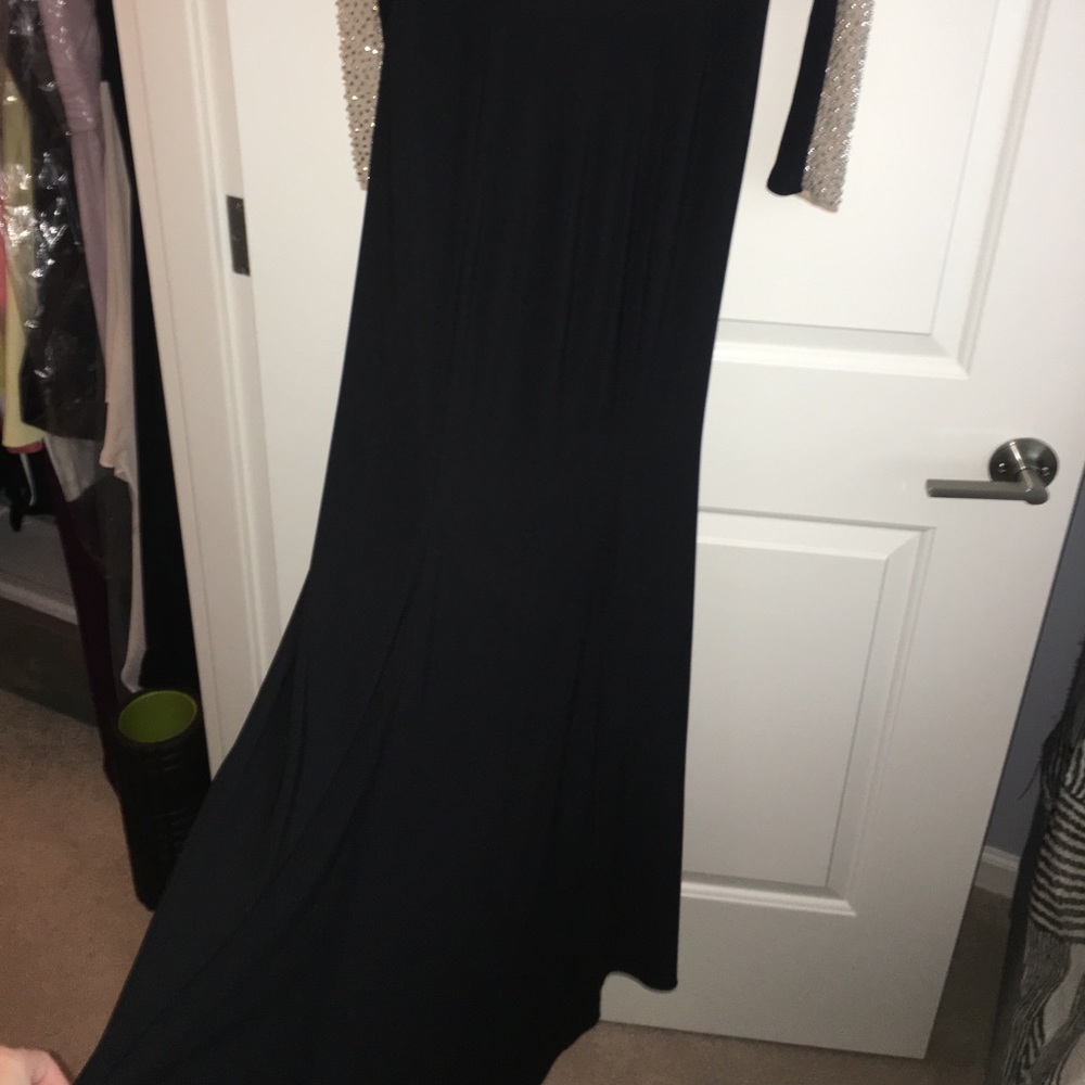 Long Formal Rhinestone Dress - Picture 5 of 5